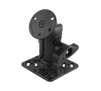RAM MOUNT, RAM MOUNT SING SOCK W/PLATE STEEL REINFO